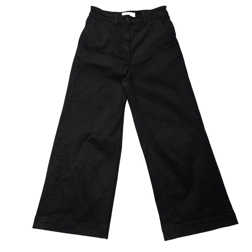 Women's Black Wide-Leg Pants